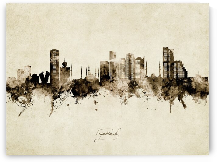 Fujairah Skyline by Michael Tompsett