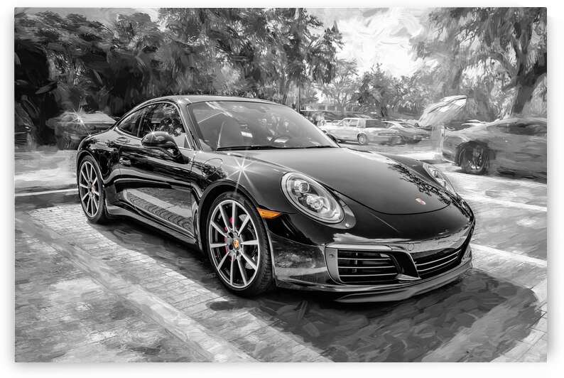 2017 Black Porsche 911 X 1 by Rich Franco