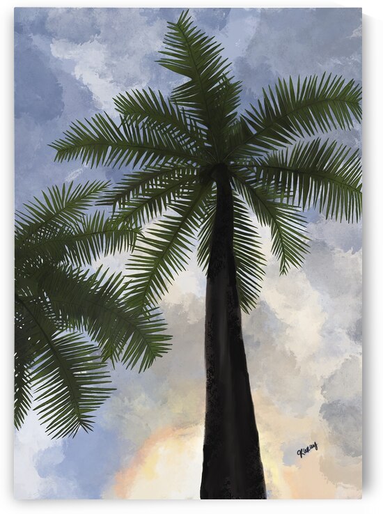 Sous les palmiers d’Hawaii  by KaRay Illustrations
