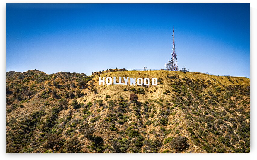 Hollywood Sign California by David Cressman 