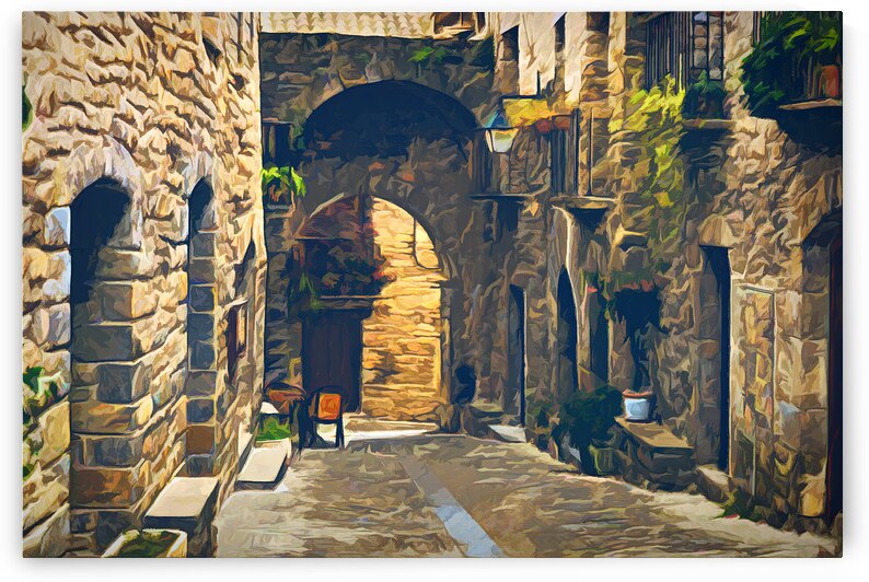 Picturesque Corner - CR2310-9987-PIN by JordiCarrio