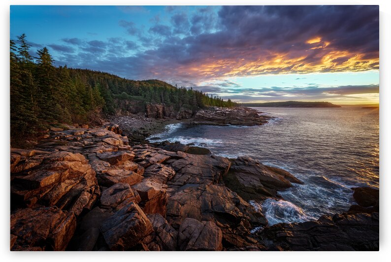 Daybreak at Monument Cove by Rick Berk