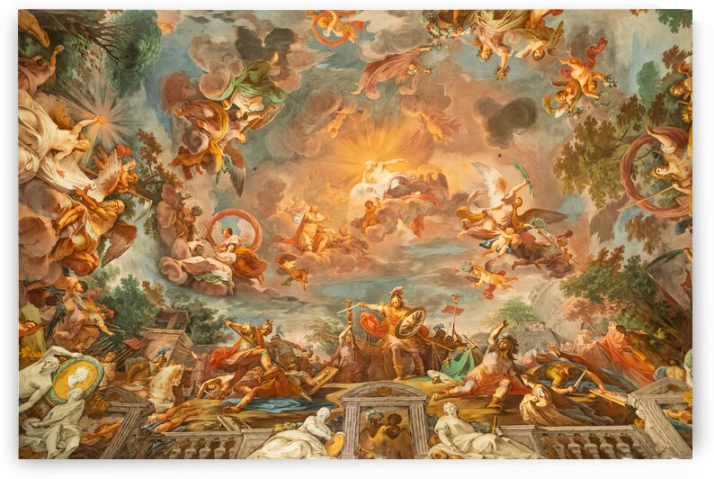 Rome Italy - Galleria Borghese - Borghese Gallery - ceiling fre by Paolo Modena