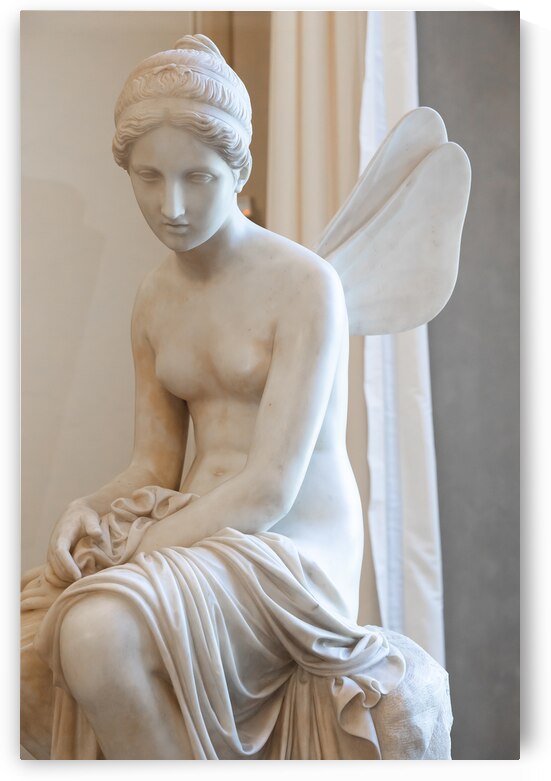 Psyche Abandoned by Pietro Tenerani 1819 Carrara marble - the  by Paolo Modena