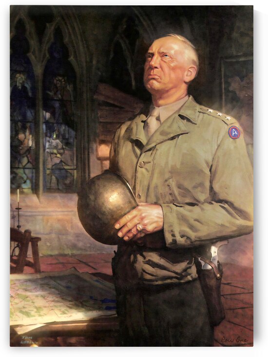 general pattons prayer art by Row One Brand