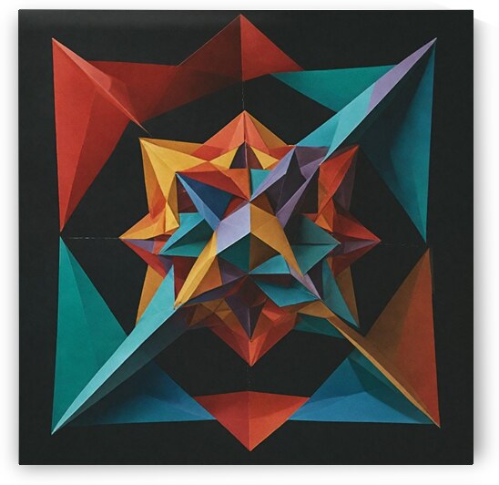 Geometric Kaleidoscope by Tellerarts by TH