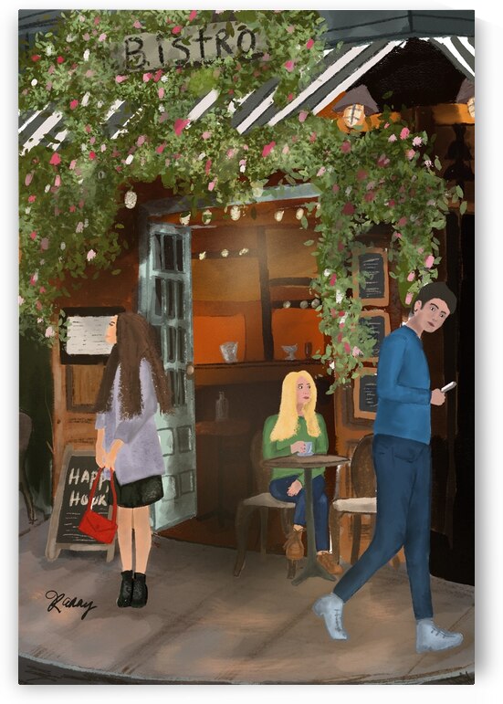 Bistro a Paris by KaRay Illustrations