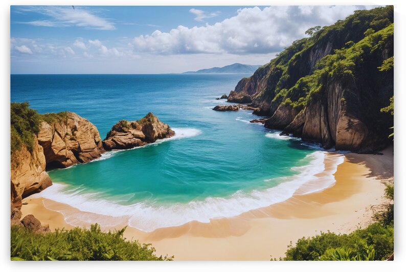 Baia do Sancho Beach Brazil I by Modern Wall Artwork