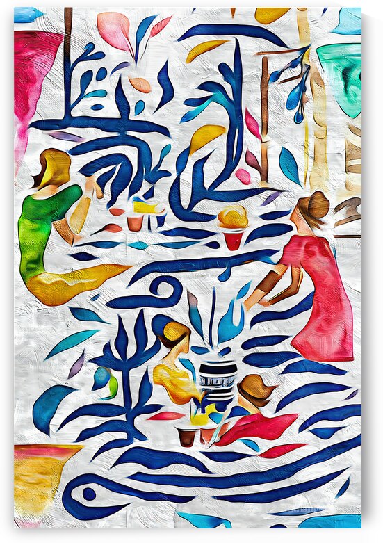 The gossipers   by Le Boulanger