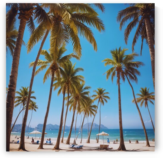 Copacabana Brazil Beach  by Modern Wall Artwork