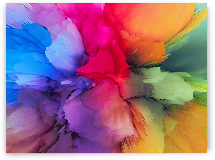 Light Awakening Abstract  by Modern Wall Artwork
