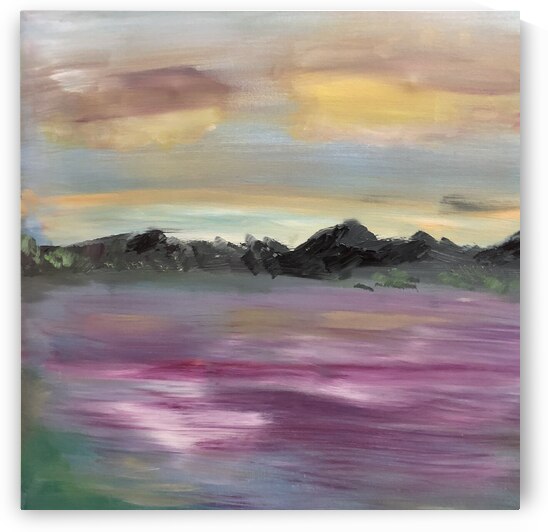 Purple Lake by Marquita Milliken