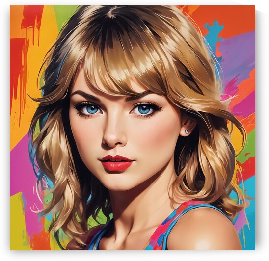 Taylor Swift - Swiftie Pop Art  by Modern Wall Artwork