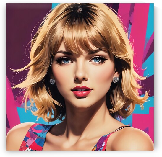 Taylor Swift   Swiftie Pop Art II  by Modern Wall Artwork