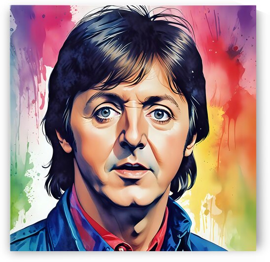 Paul McCartney Pop Art  by Modern Wall Artwork