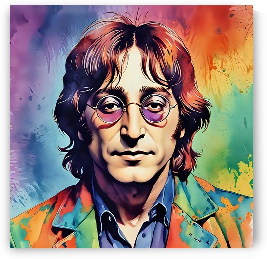 John Lennon Pop Art  by Modern Wall Artwork