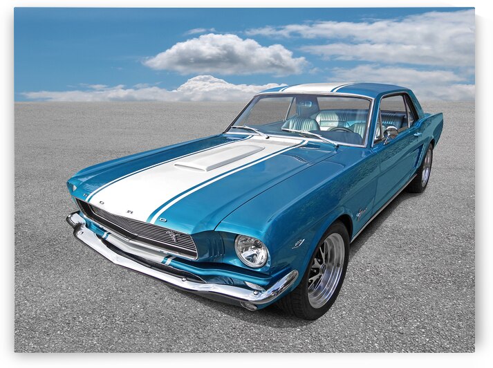 1965 Ford Mustang Coupe by Gill Billington