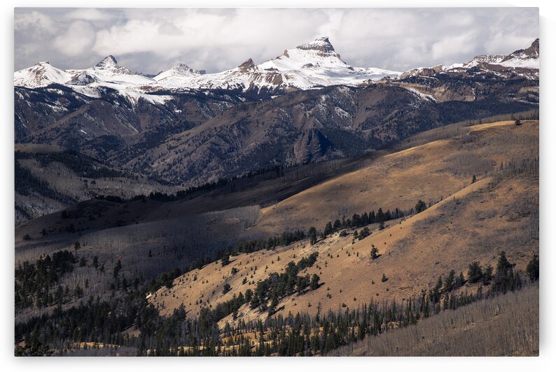 Snow-capped Uncompahgre by Andy Crawford