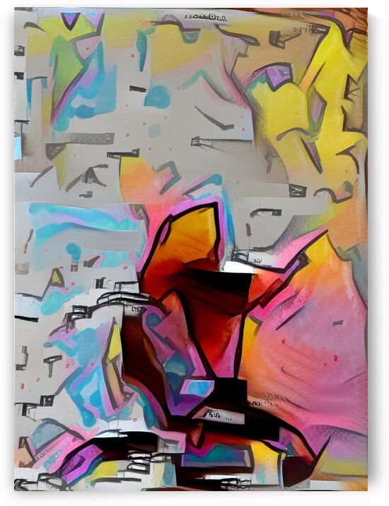 A Colorful Geometric Dream by Luciano