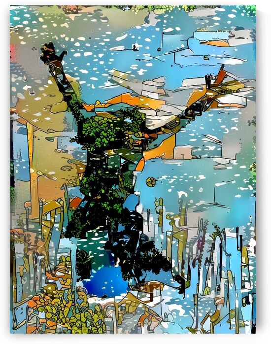 Natures Rebirth: A Fusion of Urban and Organic by Luciano