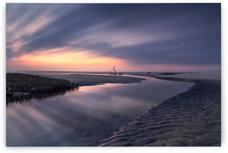 Sunrise Over Mashes Sands by Andy Crawford