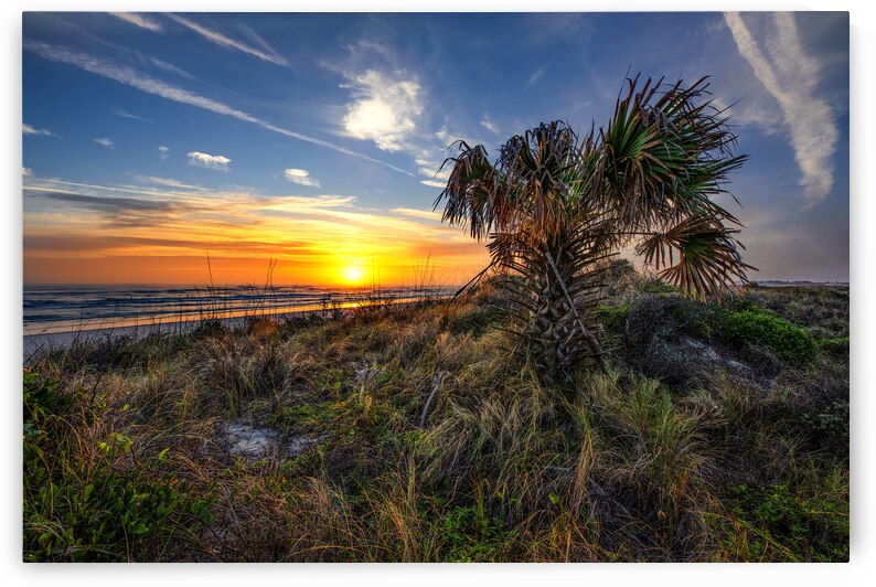 Sunrise Over Fort Mantanzas National Monument by Andy Crawford