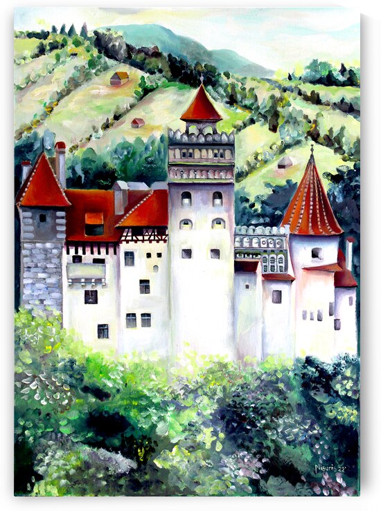 Dracula Castle Transylvanian Heights – The Silent Watcher by Nisuris Art
