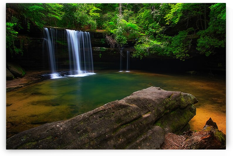 Caney Creek Falls by Andy Crawford