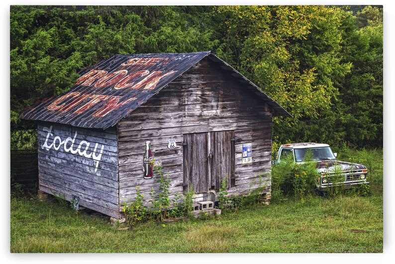 Vintage See Rock City Barn by Andy Crawford