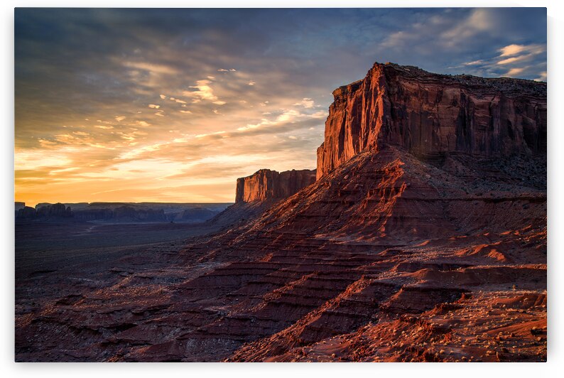 Monumental Sunrise by Andy Crawford