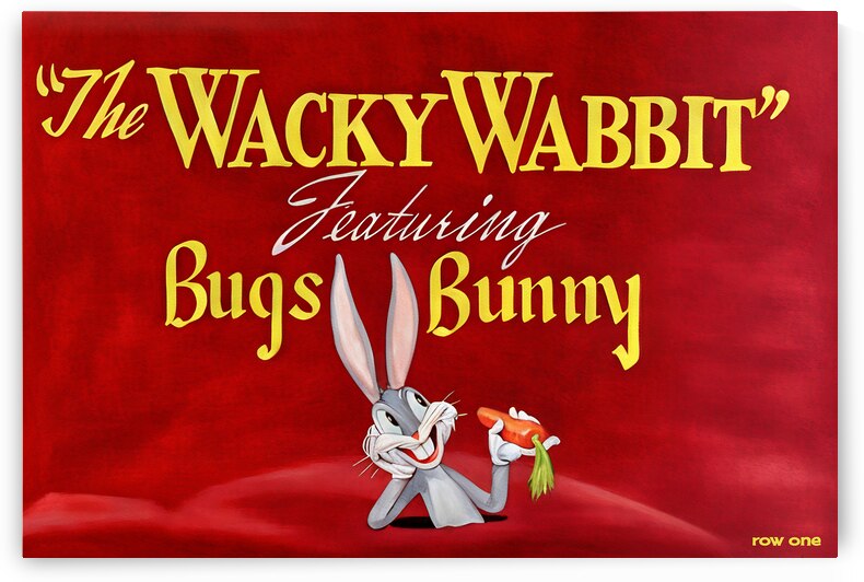 The Wacky Wabbit by Row One Brand
