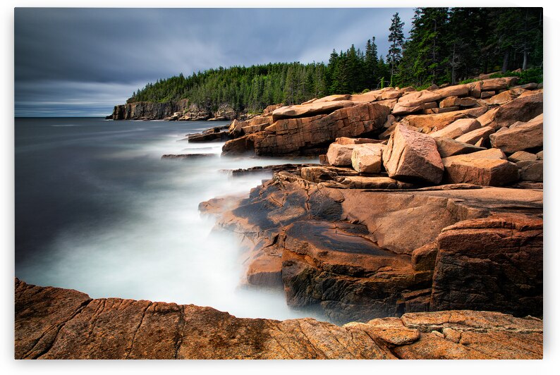 Storm Over Otter Cliffs by Andy Crawford
