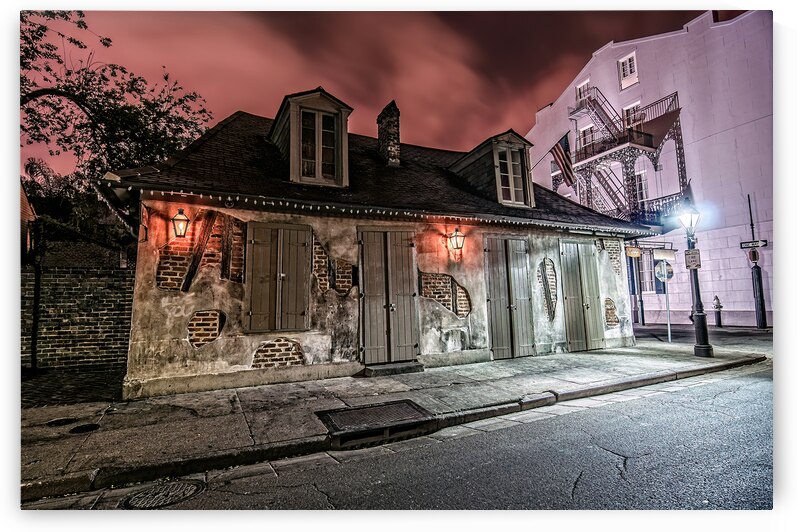Lafittes Blacksmith Shop by Andy Crawford