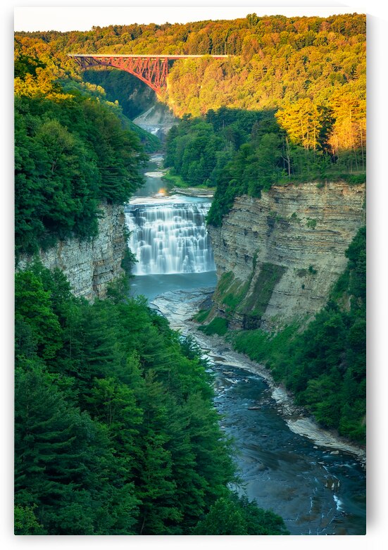 Letchworth State Park Inspiration Point by Andy Crawford
