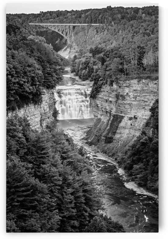 Letchworth State Park Inspiration Point by Andy Crawford