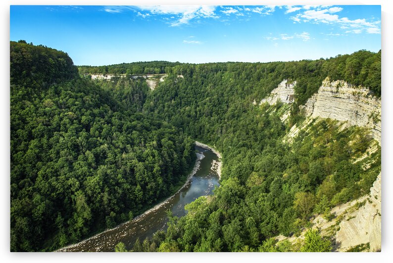 Letchworth Gorge Overlook by Andy Crawford