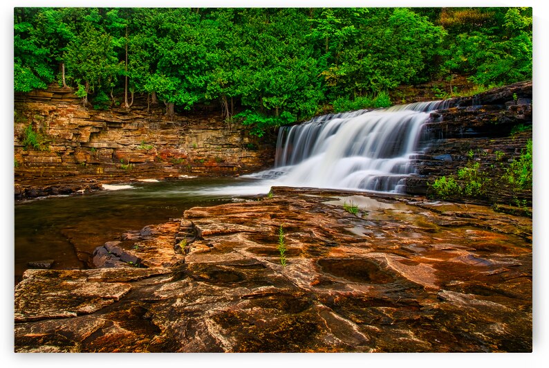 Below Woods Falls by Andy Crawford