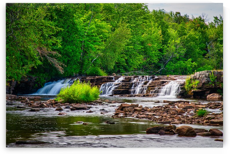 Great Chazy River Waterfall by Andy Crawford