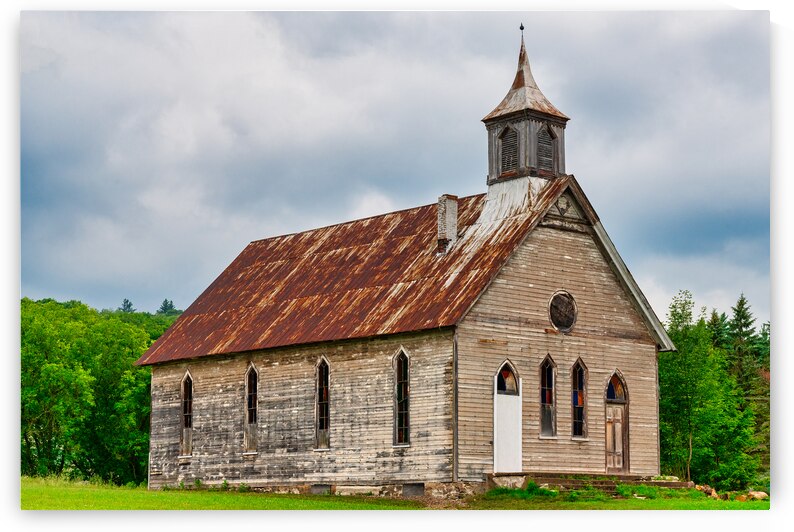 Abandoned Adirondacks Church by Andy Crawford