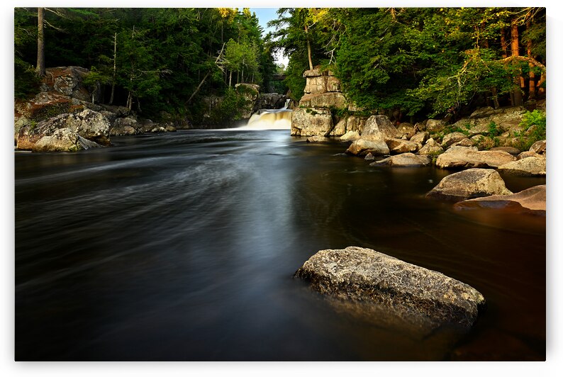 Below Flume Falls by Andy Crawford