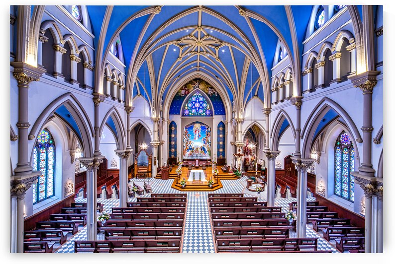 St. Marys Church in Auburn NY by Andy Crawford