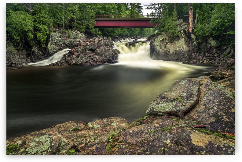 Bridge Over Hulls Falls by Andy Crawford