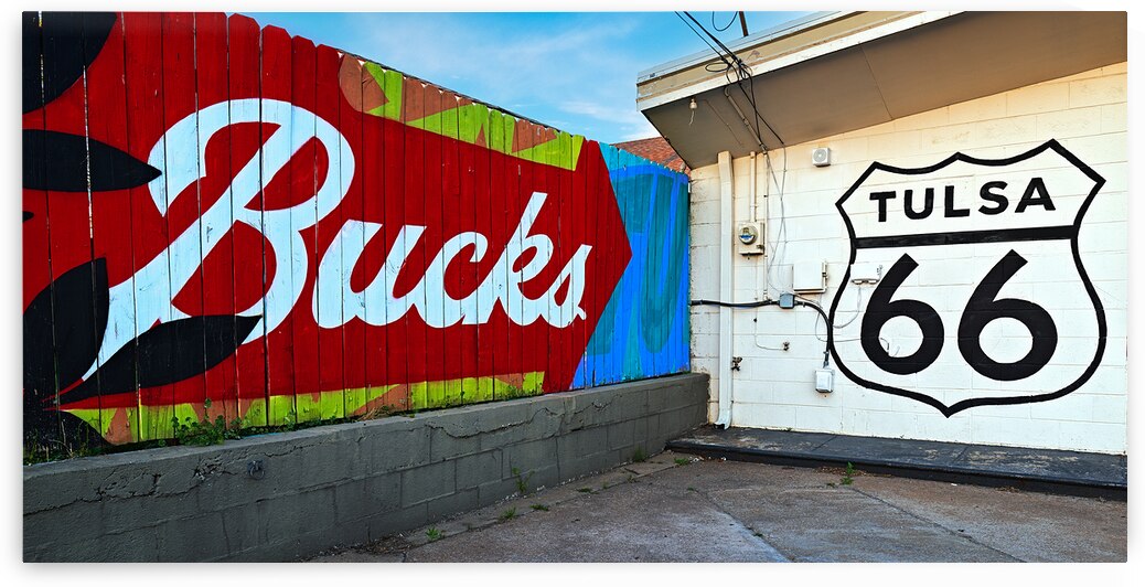 Bucks Route 66 Murals by Andy Crawford