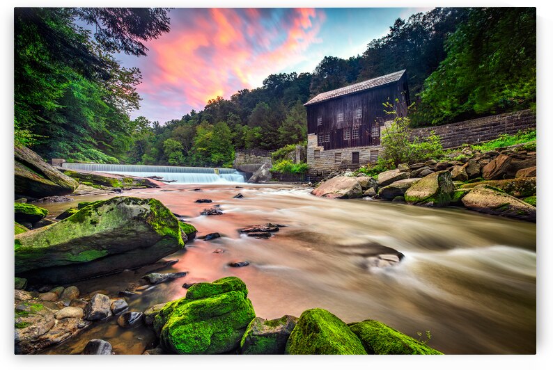Sunrise at McConnells Mill by Andy Crawford