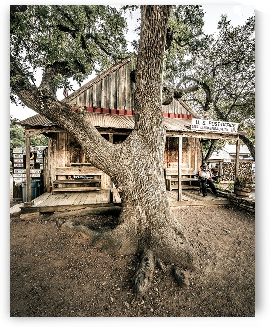 Luckenbach Texas post office and general store by Andy Crawford
