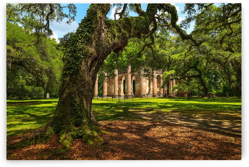 Sheldon Church Ruins by Andy Crawford