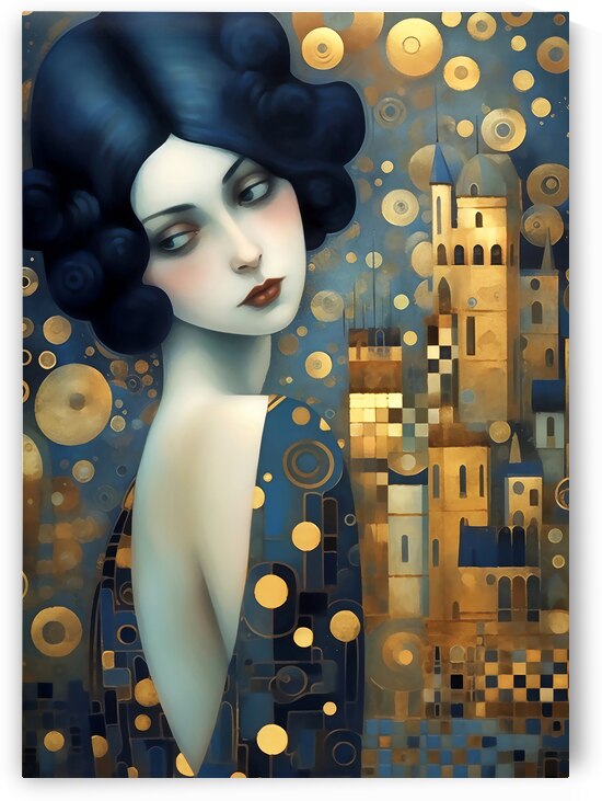 Golden Echoes of Timeless Beauty by Anne Laure GOUPIL