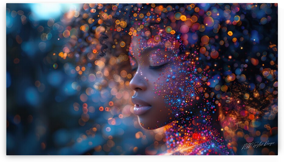 Belle Ame - Afrofuturism by SykArt Designs