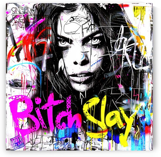 Bitches Slay 3 - Intensity Quote by SykArt Designs