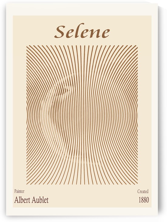 Selene – Albert Aublet 1880 by The Hypnotized Art